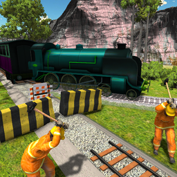 Train Station Construction Build Railway Simulator