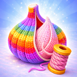 Yarn Sort 3D: Jam Puzzle