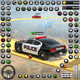 US Ramp Car Mega Stunts Games