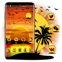 Sunset Launcher Theme