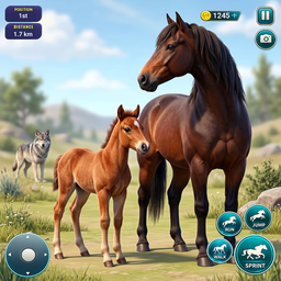 Virtual Horse Family Simulator