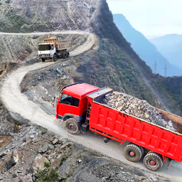 Cargo Truck Transport Truck 3D