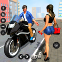 Bike Taxi Driving Simulator 3D