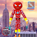 Grand Neon Iron Stickman Rope