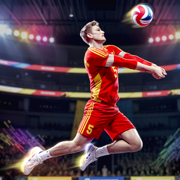 Volleyball 3D Offline Sim Game