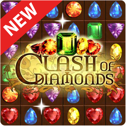 Clash of Diamonds - Match 3 Jewel Games