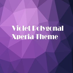 پوسته Violet Polygonalگوشی های سونی