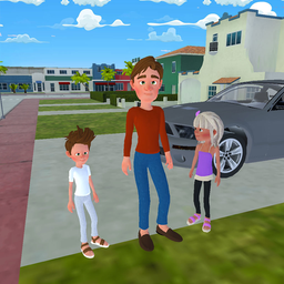 Virtual Dad Super Granny House