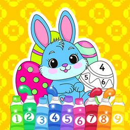 Honey Bunny Kids Coloring Book