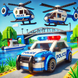 Police Car Shape Shifting Race