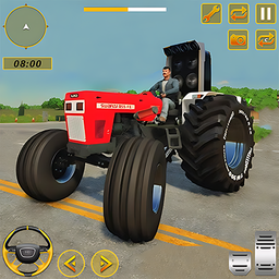 Tractor Driving Farming Games