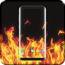 3D Fire Video Live Wallpaper PRO