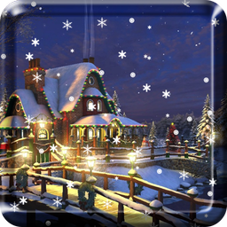 Snow Night Live Wallpaper HD