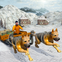 Snow Dog Sledding Transport: Dog Simulator Games