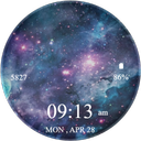 Galaxy 3D Watch Face