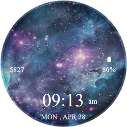 Galaxy 3D Watch Face