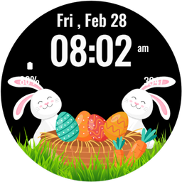 Happy Easter Watch Face