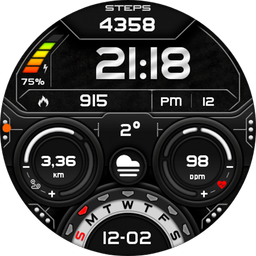 Digital Aled Watch Face