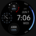 Awf n-Digital: Watch face