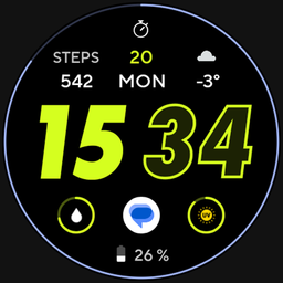 Awf RUN 3: Watch face