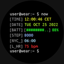 Terminal: Watch face