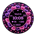 AZ285 Valentine's Watch Face