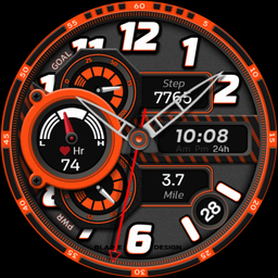 Blaine 021 Hybrid Watch Face