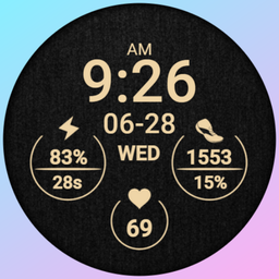 PW77 - Simple Lady Watch Face