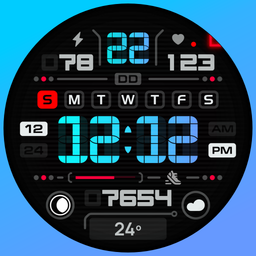 SH024 Watch Face, WearOS watch