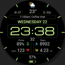 WFP 237 Digital watch face