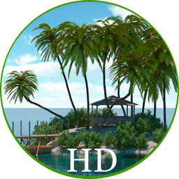 تصویر زمینه HD  جزیره