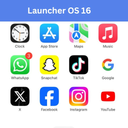 Launcher For iPhone 14 iOS 16