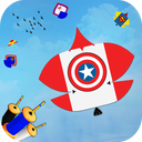 Superhero Kite Flying: Pipa Basant Combat 3D