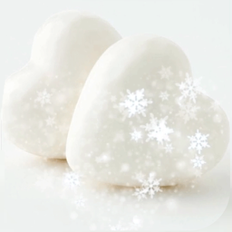 Pure white Love Heart Theme Live wallpaper