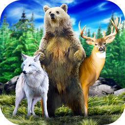 Wild Forest Survival: Animal Simulator