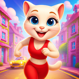 Princess Cat Lea Run