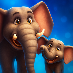Talking Elephant King Red