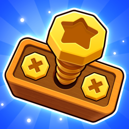 Wood Screw Puzzle - Bolts Sort