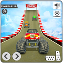 Sky Ramp Monster Truck Stunts Racing Challenge