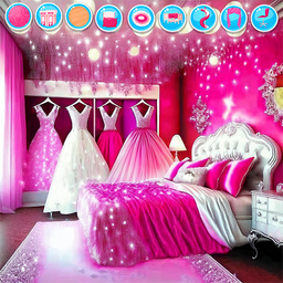 Princess Doll House Cleaning