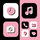 Wow DarkPink Theme - Icon Pack