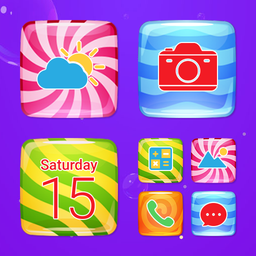 Wow Candy Sweet Icon Pack