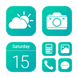 Wow Mint Theme - Icon Pack