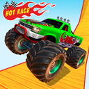 Monster Truck OffRoad Racing Stunts Game