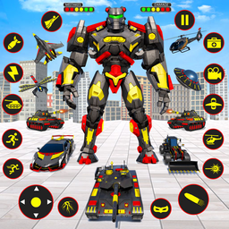 Tank Robot Car Transform Games