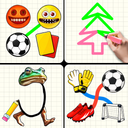 One Line: Mini Drawing Games