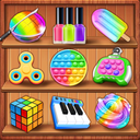 Antistress relaxing toy game