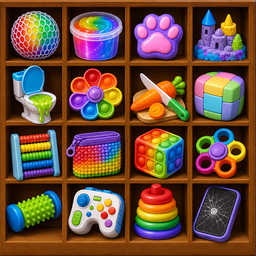 Antistress relaxing toy game