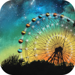 Shiny Sky Wheel Live Wallpaper