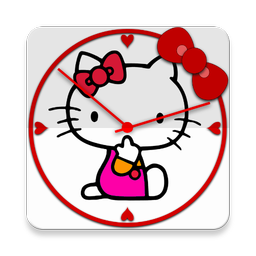 Hello Kitty Clock lite